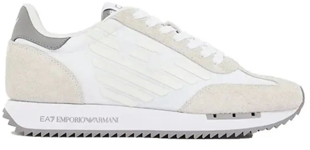 Ea7 Emporio Armani Black & White Vintage Mix Schoenen Wit EU 37 1/3