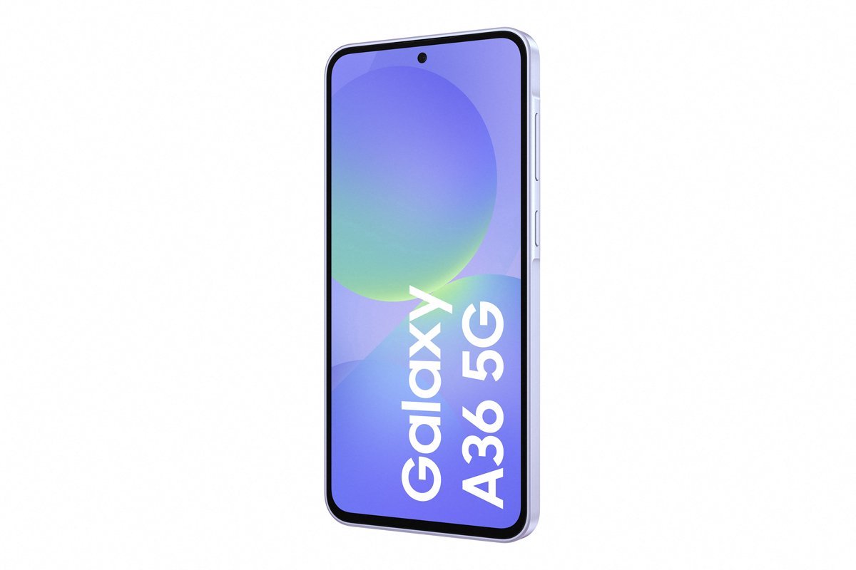 Samsung Galaxy A36 17 cm (6.7") Dual SIM Android 15 5G USB Type-C 8 GB 256 GB 5000 mAh Lavendel