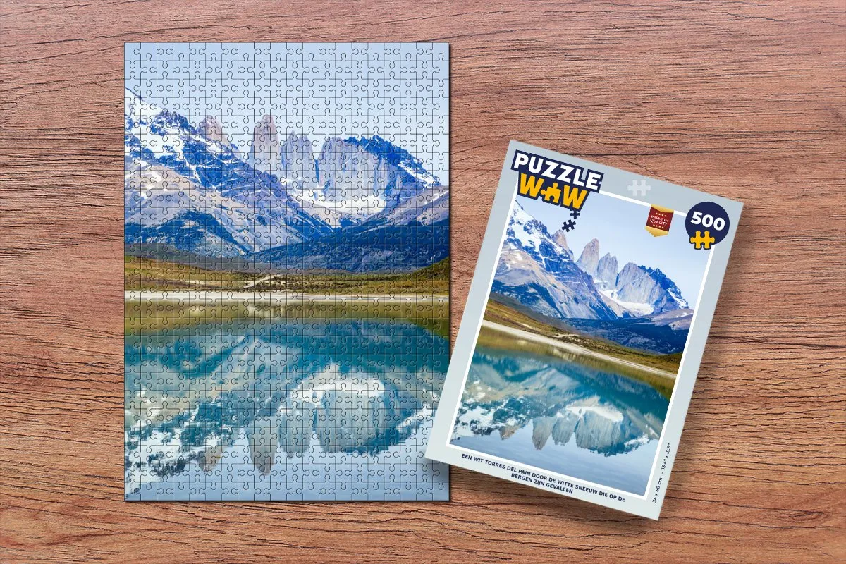 PuzzleWow Torres del Pain Legpuzzel 500 Stuks - Multicolor