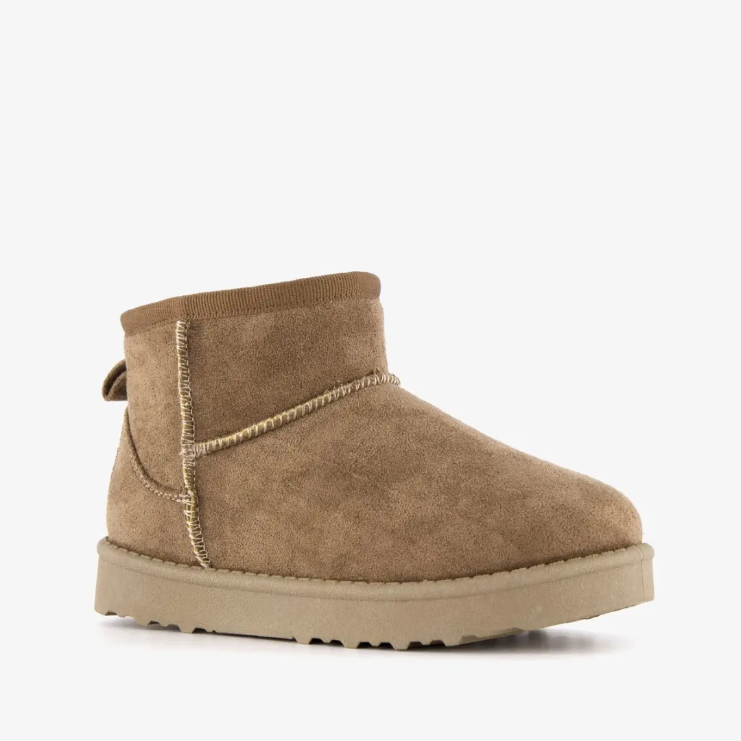 Braqeez gevoerde meisjes boots beige