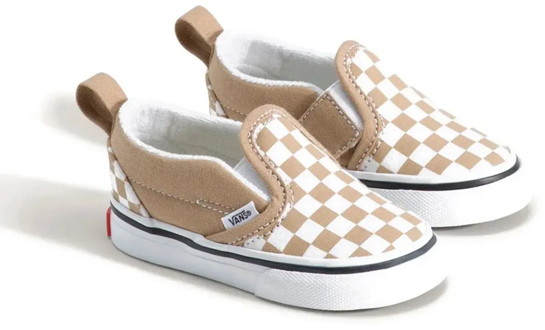 Vans Slip-on V Schoenen Bruin EU 21 1/2 Kinderen