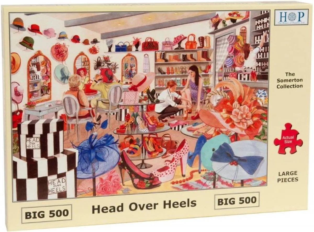 House Of Puzzles Head Over Heels Puzzle 500 Stuks - HP0398 - Multicolor
