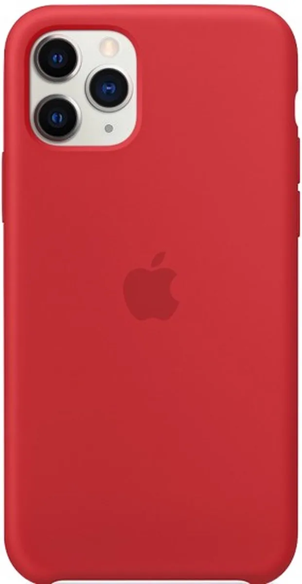 Apple Siliconen Hoesje iPhone 11 Pro MWYH2ZM/A - Rood