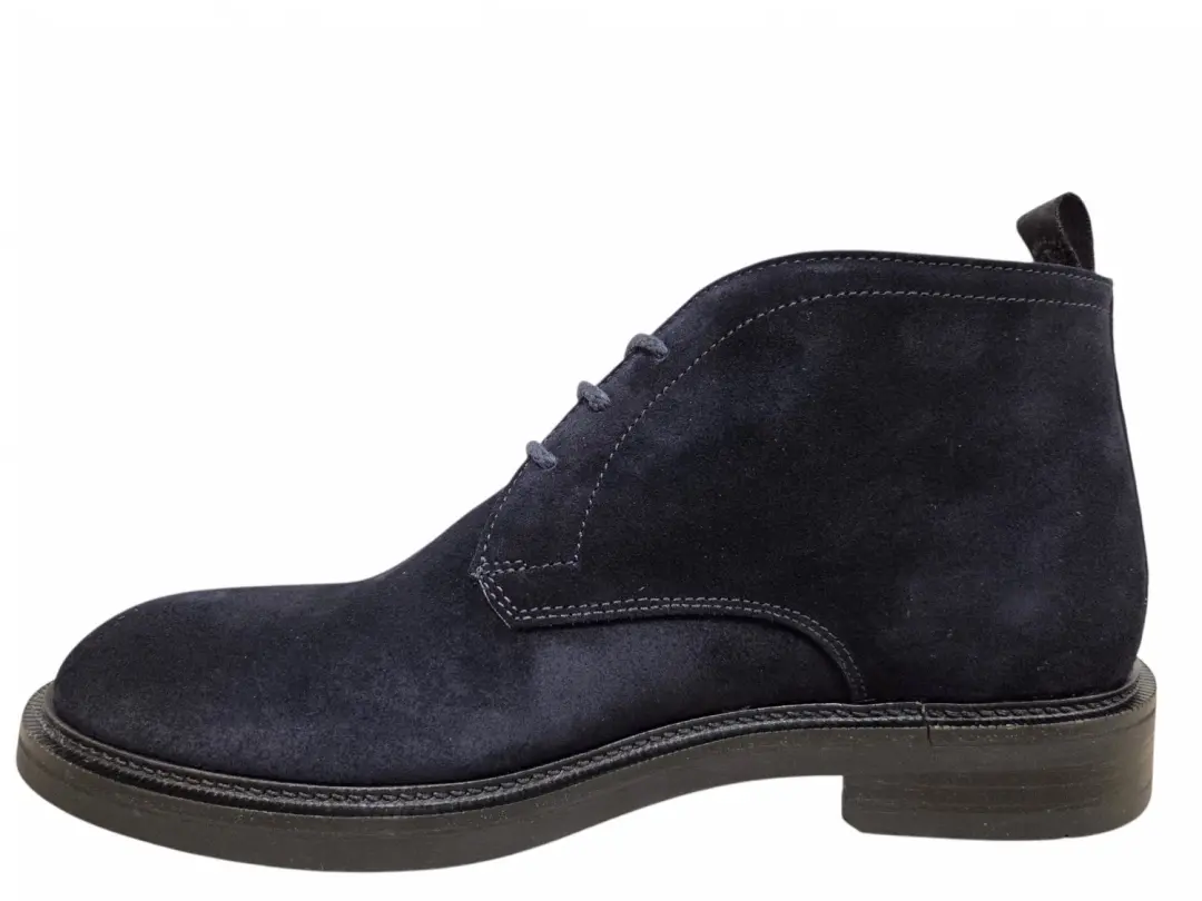 Giorgio 4630706 Boy 188 Navy Halfhoge Veterschoenen - Blauw - afbeelding 4 van 4