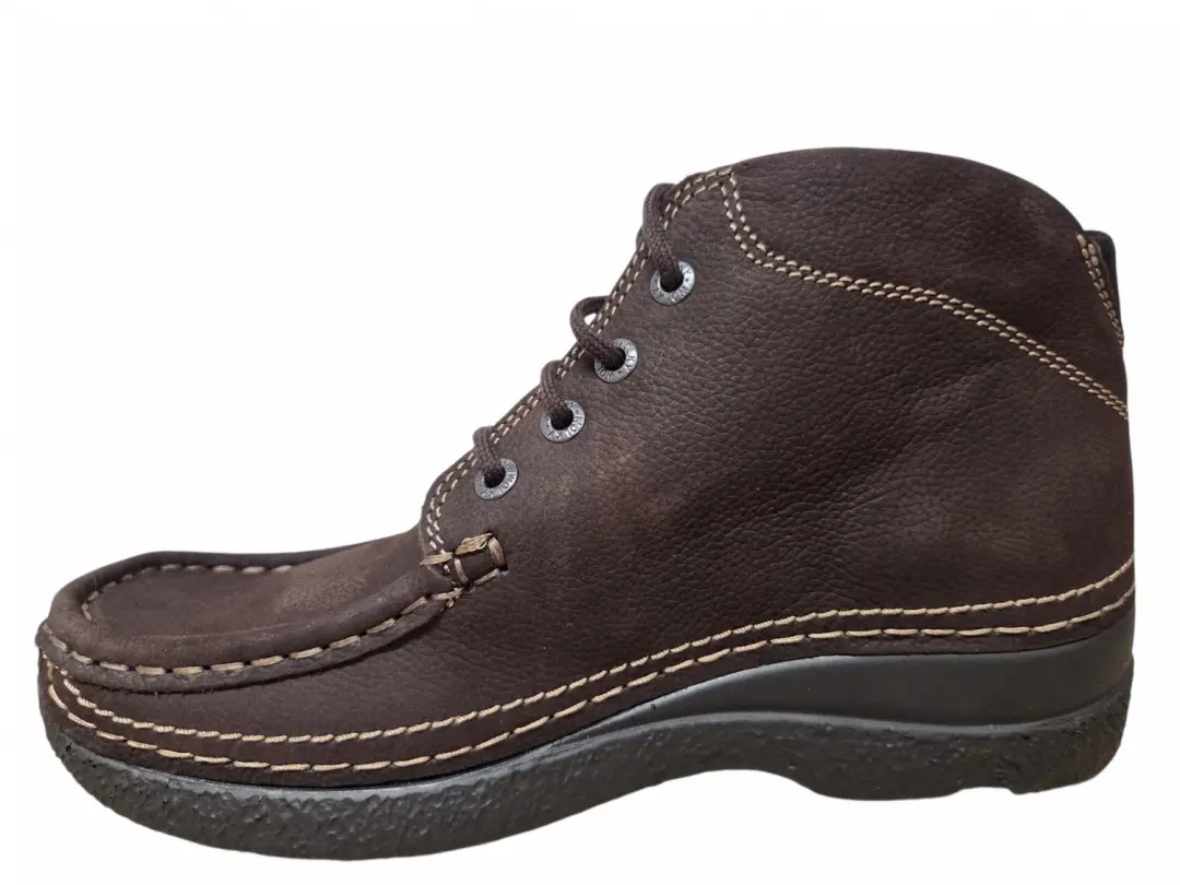 Wolky 0624211 Veterschoenen Nubuck - Bruin - 42 - afbeelding 4 van 4