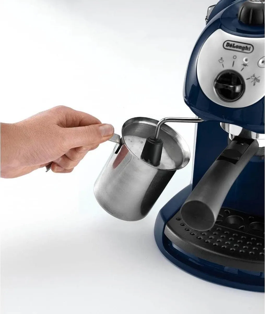 De'Longhi Dedica Style EC 190.CD Espressomachine - 1050W - 1L - Donkerblauw