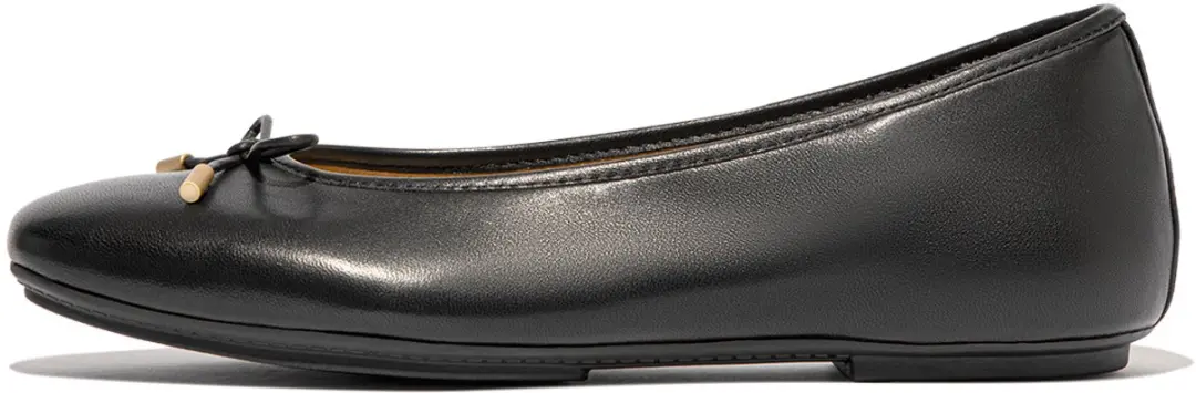 FitFlop ballerina schoenen ZWART