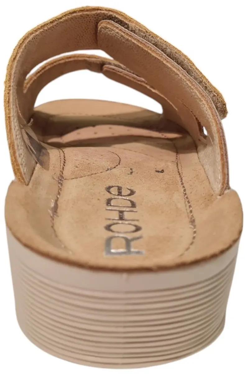 Rohde 1403 Slippers - Beige/Multi - Maat 41 - afbeelding 4 van 6