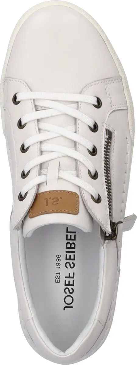 Josef Seibel Claire 03 Dames Sneakers - Wit/Beige - afbeelding 2 van 6