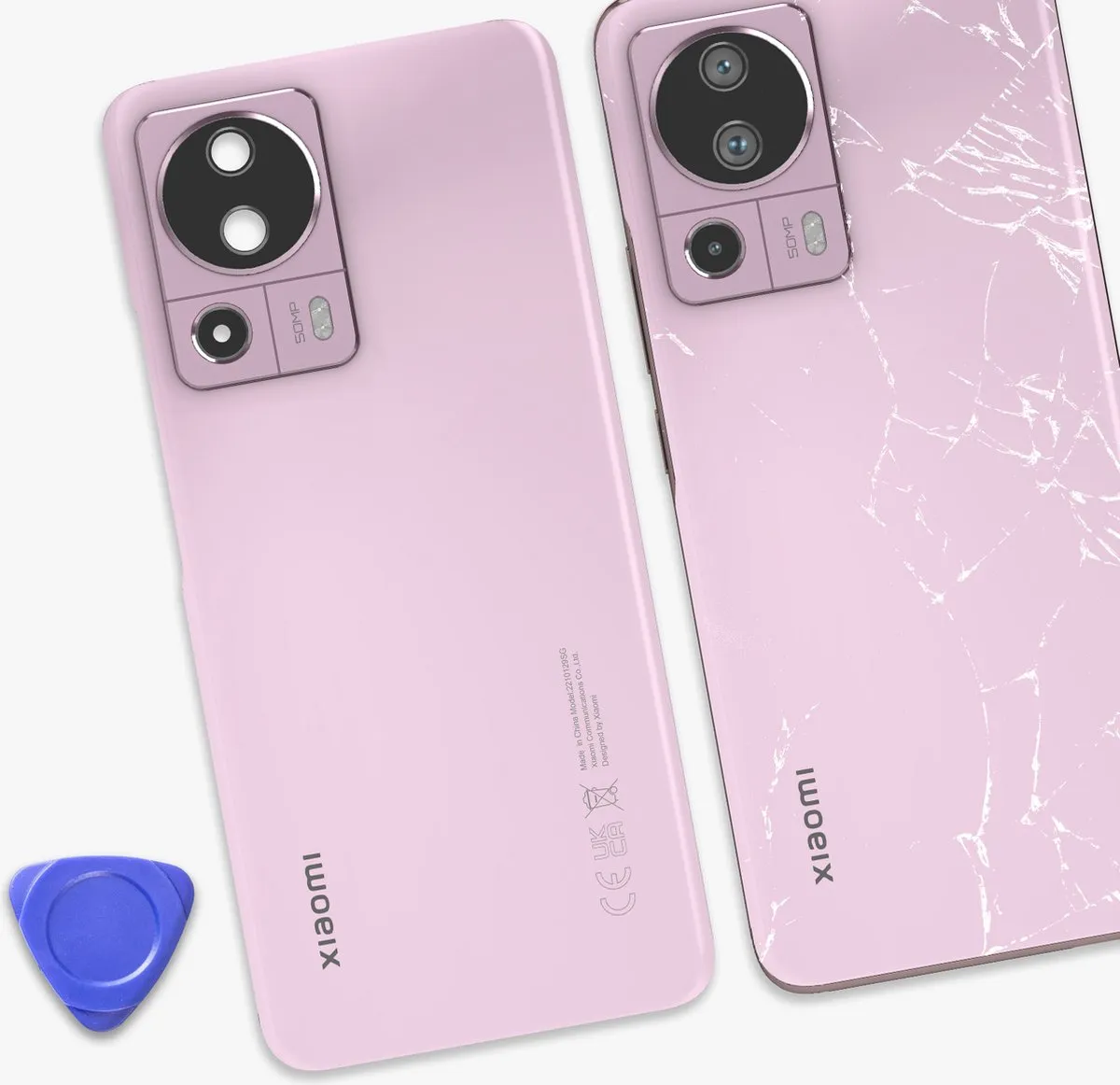 Xiaomi 13 Lite Batterijdeksel - Roze