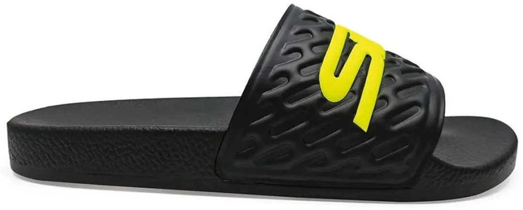 Sidi Pool Slide Flip-Flops - Black-Yellow Fluo - 45 - afbeelding 2 van 3