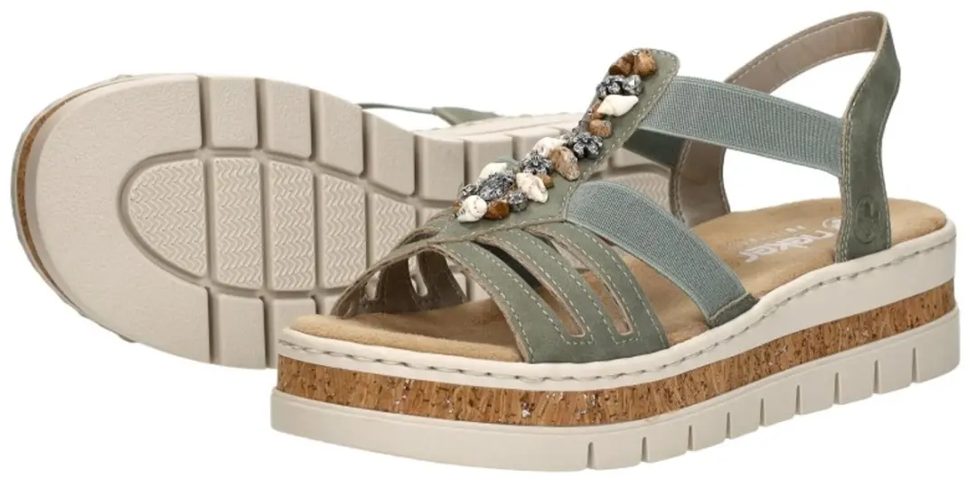 Rieker F-Leest Sandalen 41 - Groen - afbeelding 6 van 6