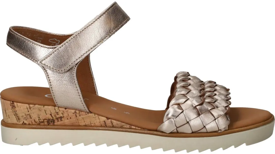 Gabor Damen Sandalette Genua in beige