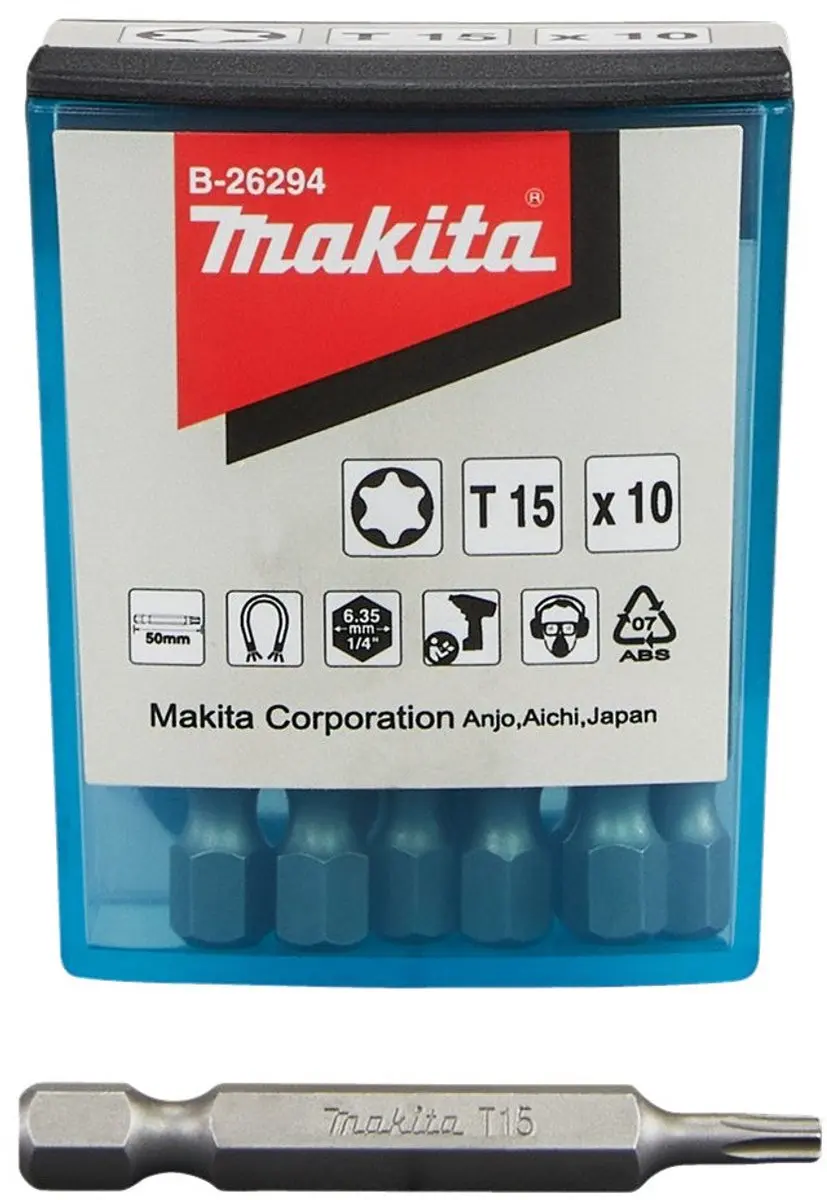 Makita T15 Schroefbit 50mm