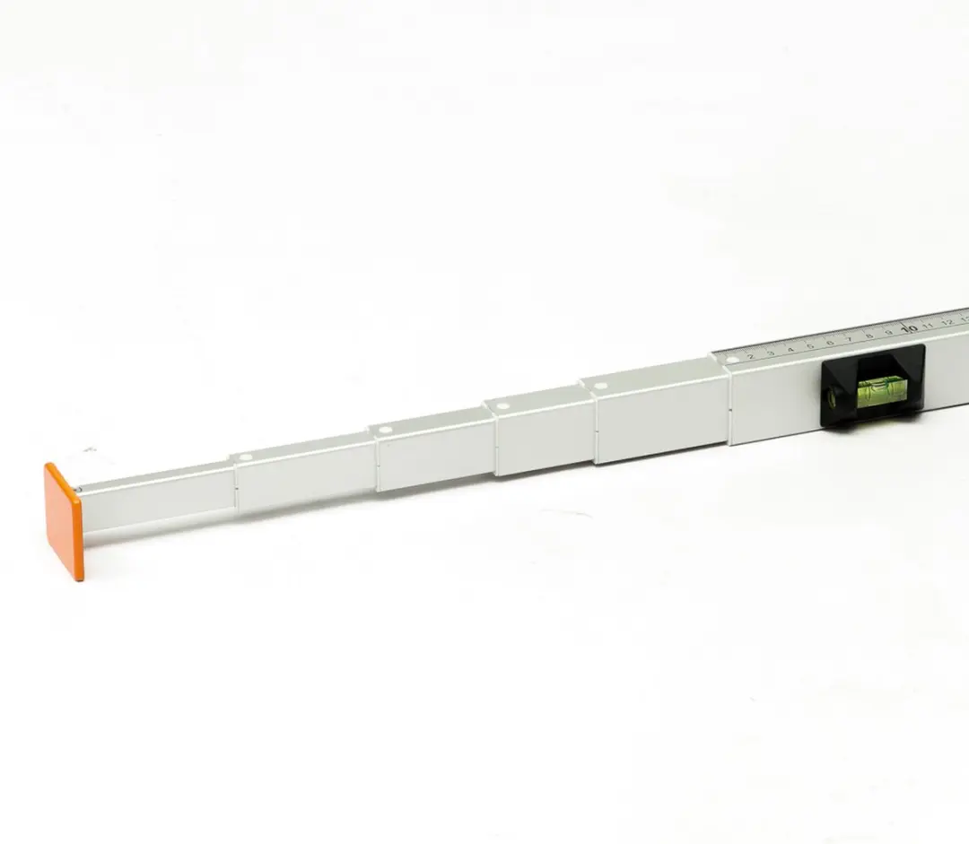 Nedo Messfix Telescopische Meetlat 4m - Oranje/Zilver - afbeelding 3 van 4