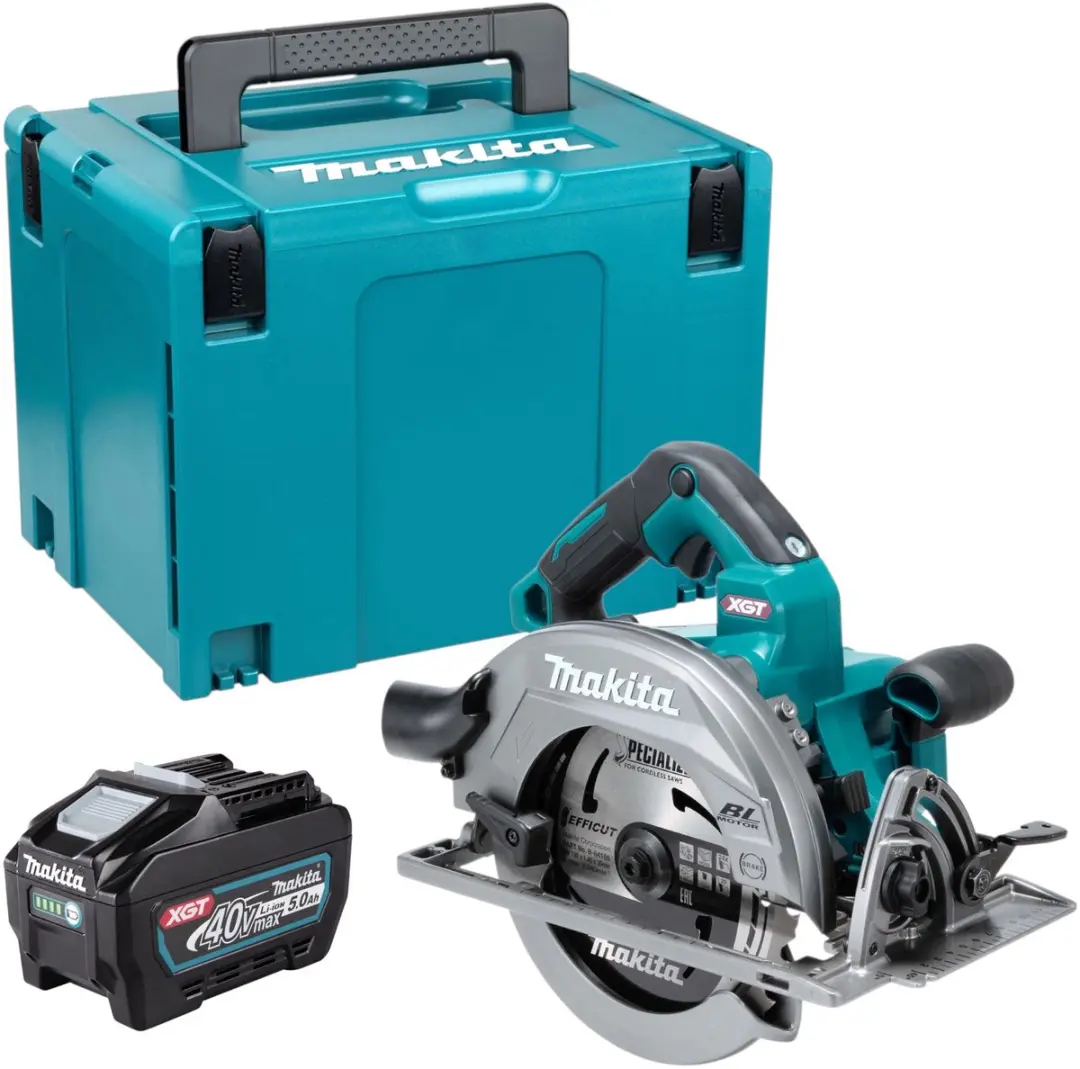 Makita HS 003 GT101 accu-handcirkelzaag 40 V max. 190 mm borstelloos + 1x accu 5