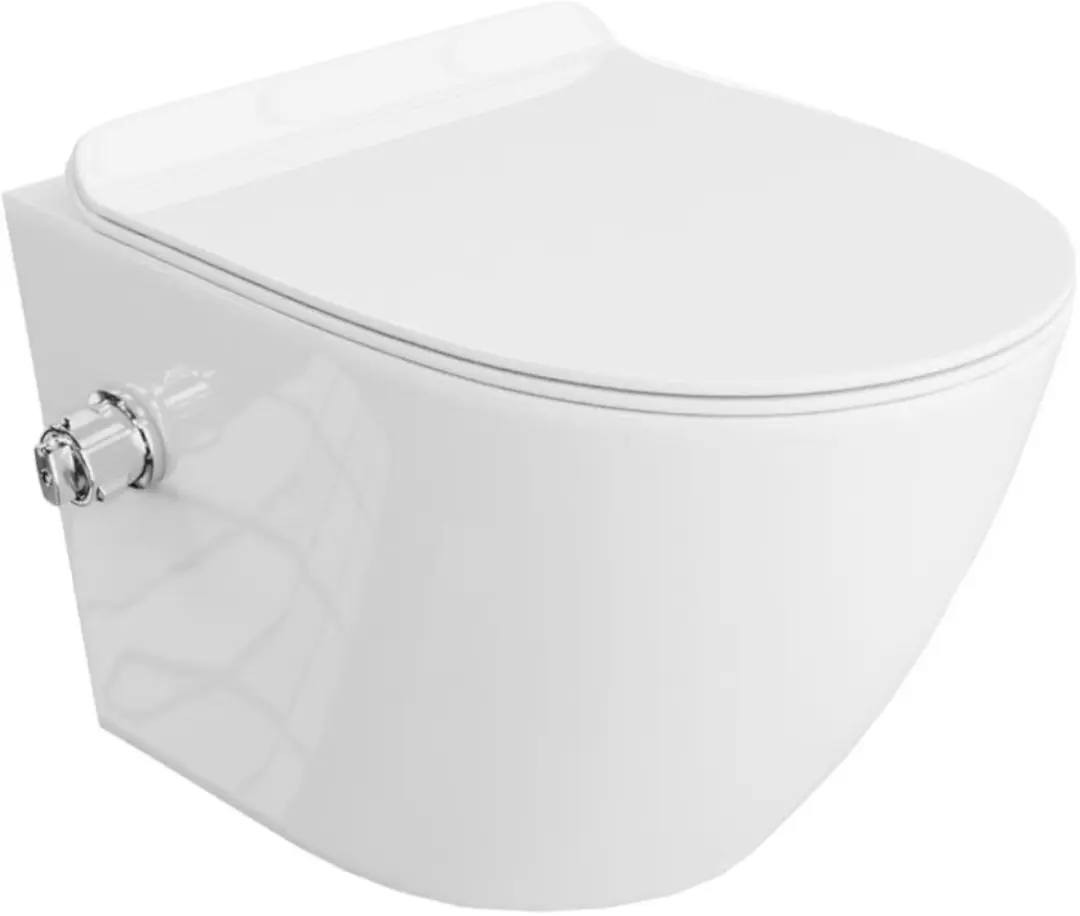 Domino LAVITA hangtoilet Salto Hänge Toilette WC Sitz WC Bidet-Funktion Colorde