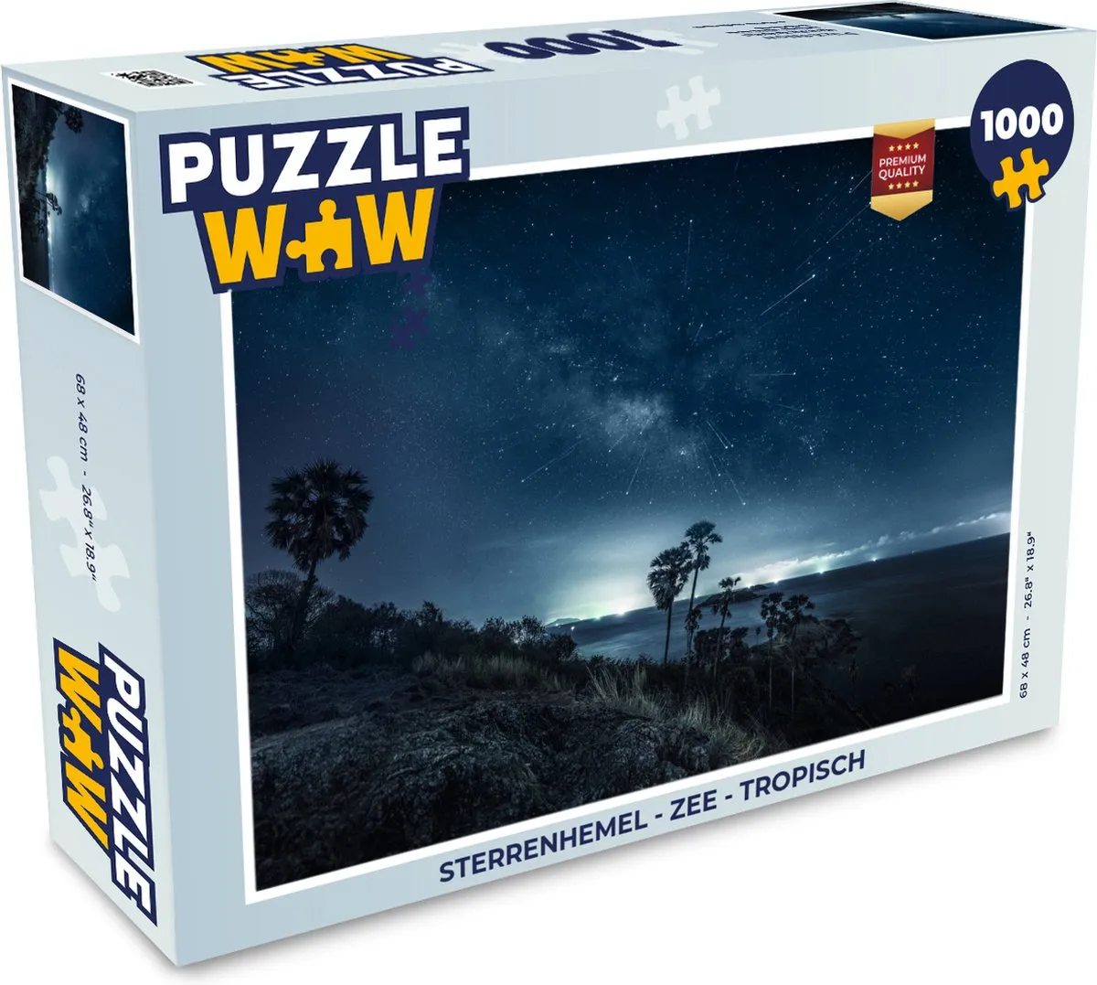 PuzzleWow Sterrenhemel Legpuzzel 1000 Stuks