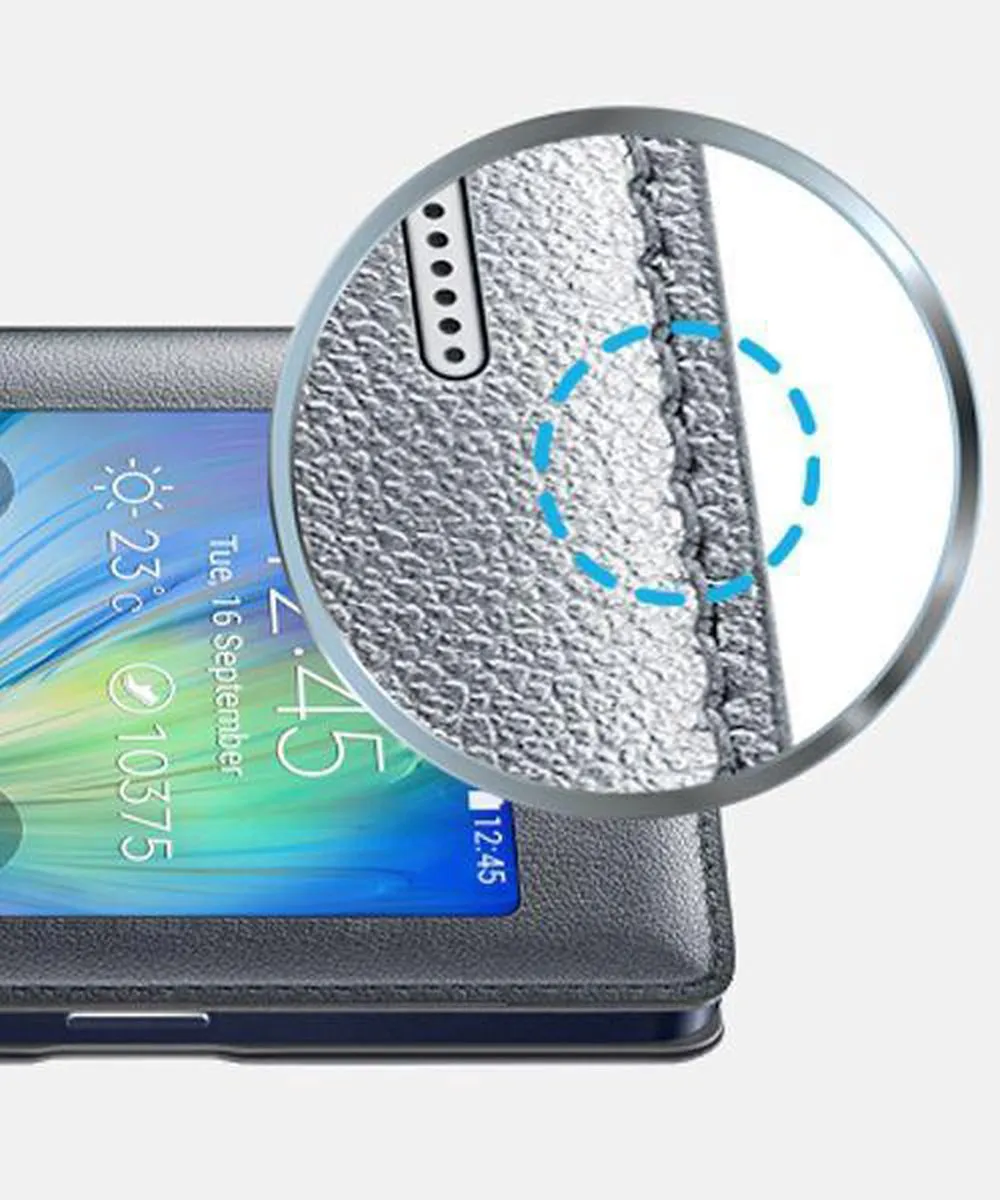 Samsung S-View Cover EF-CA500BCEGWW - Zwart