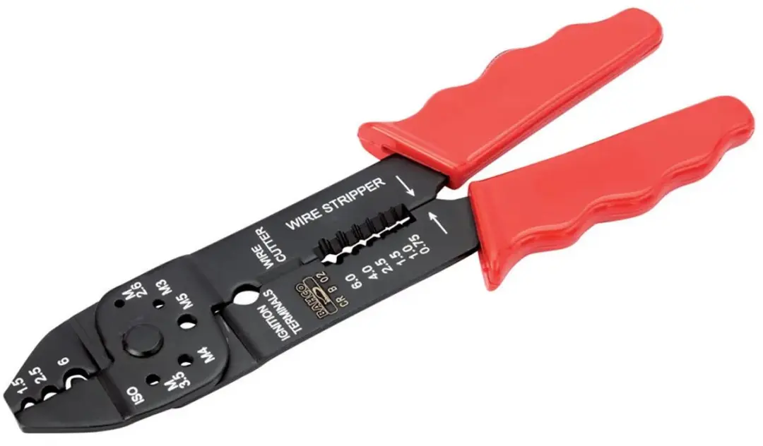 Bahco CR B 02 Krimptang - 220mm - Rood - afbeelding 2 van 3