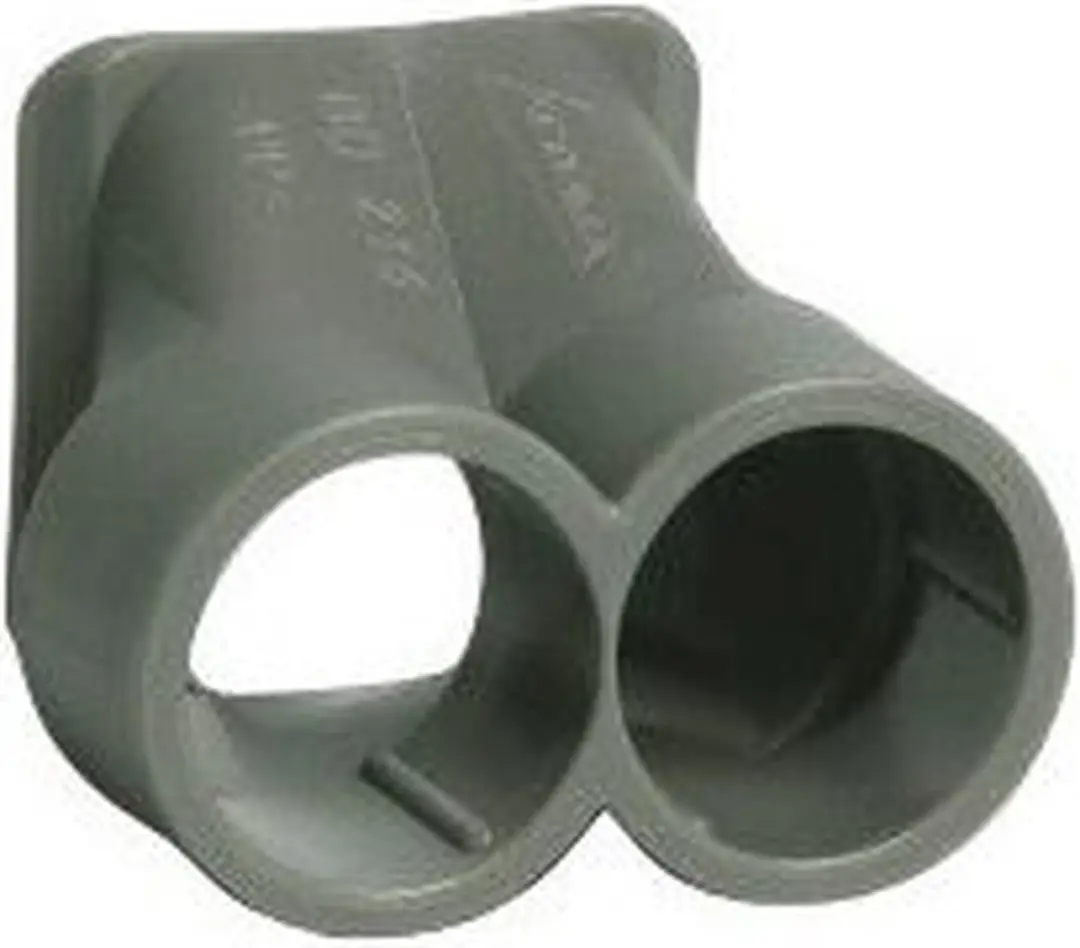 Attema spruit dubbel tbv Klemvastdoos 19mm