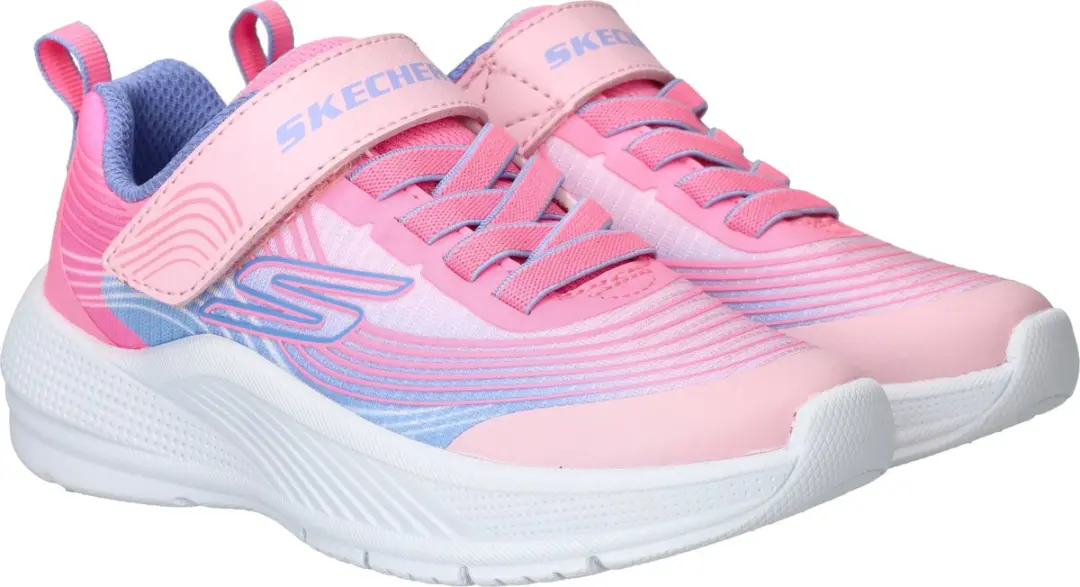 Skechers Microspec Advance Sneakers - Roze - afbeelding 4 van 6