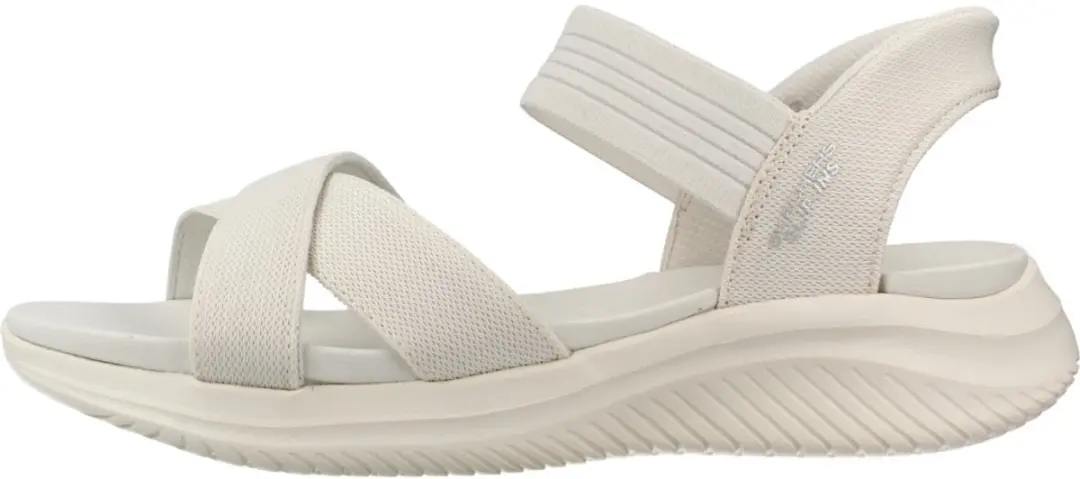Skechers Ultra Flex 3.0 Dames Sandalen 119975-OFWT - Wit - afbeelding 3 van 6