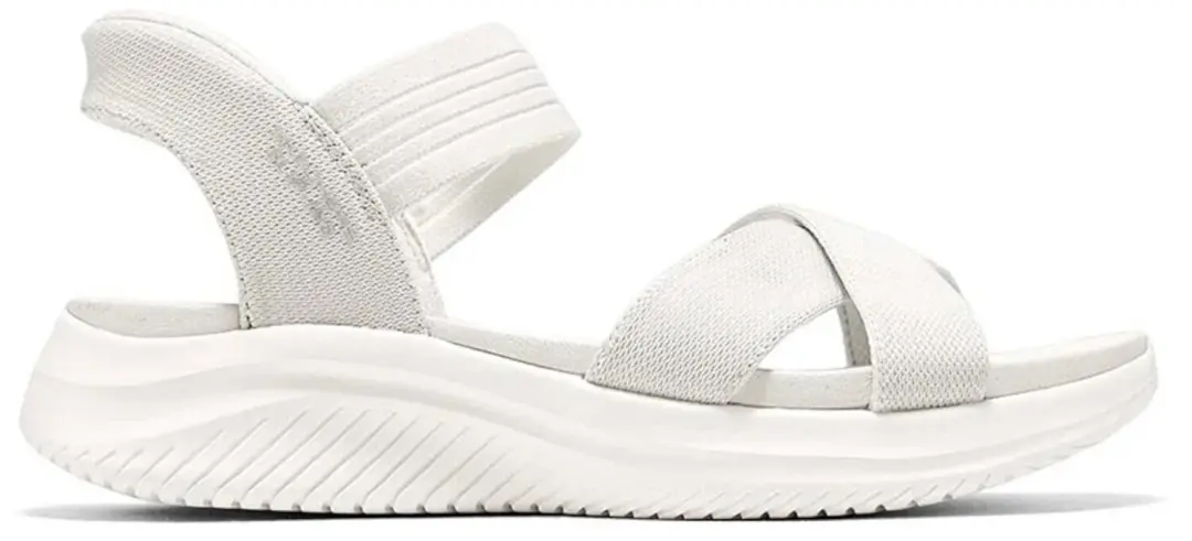 Skechers Ultra Flex 3.0 Dames Sandalen 119975-OFWT - Wit - afbeelding 5 van 6