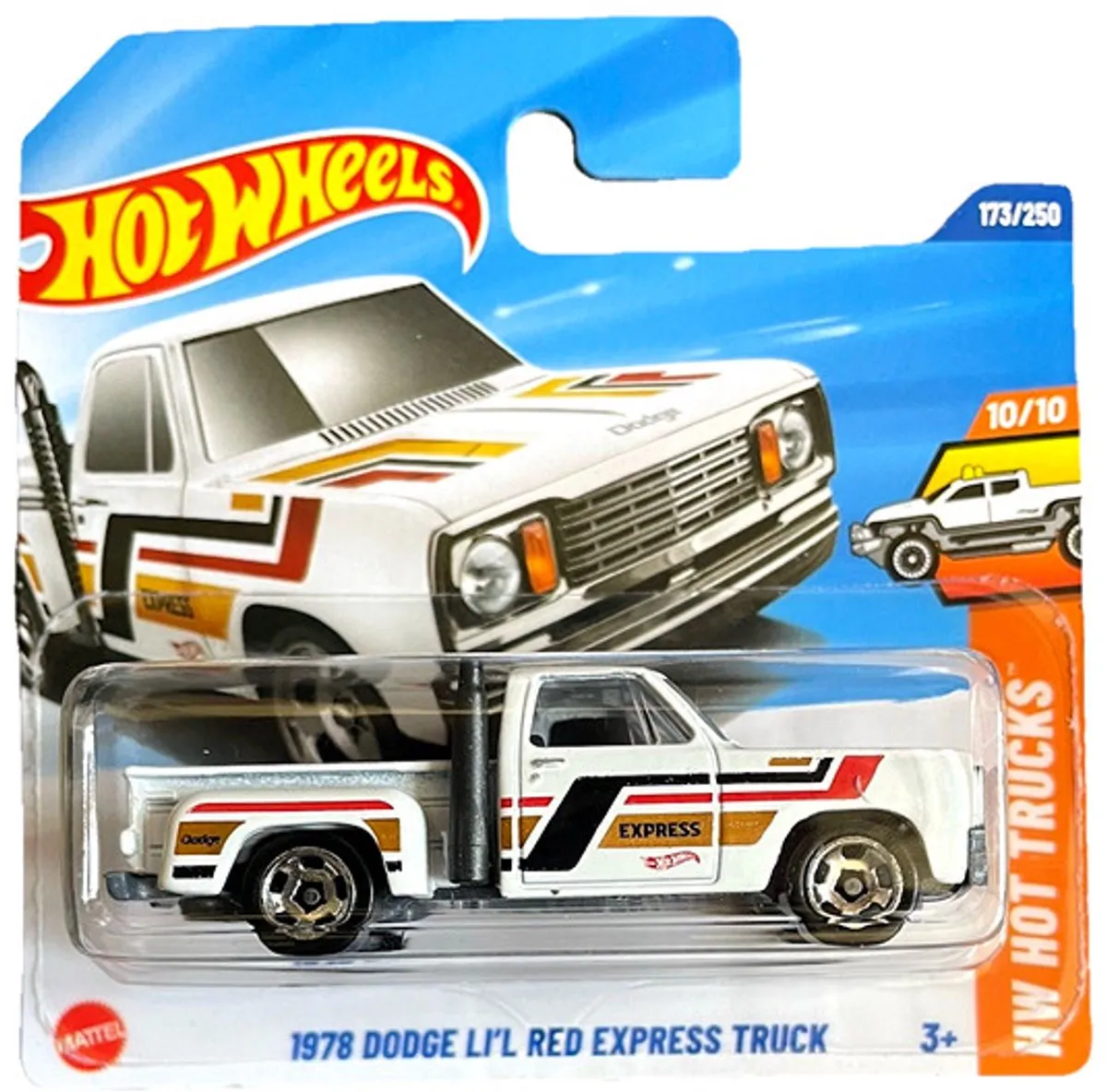 Hot Wheels 1978 Dodge Li'l Red Express Truck 1:64