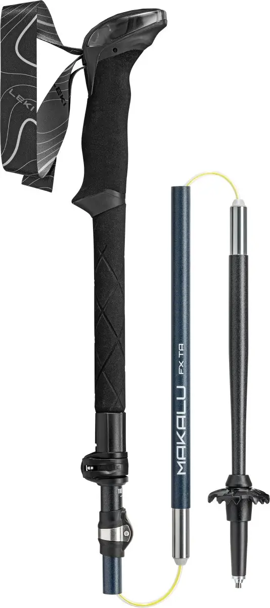 LEKI Makalu Wandelstokken 110-130cm - Zwart - afbeelding 4 van 6