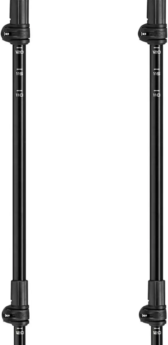 LEKI Makalu Wandelstokken 110-145cm - Zwart - afbeelding 3 van 6