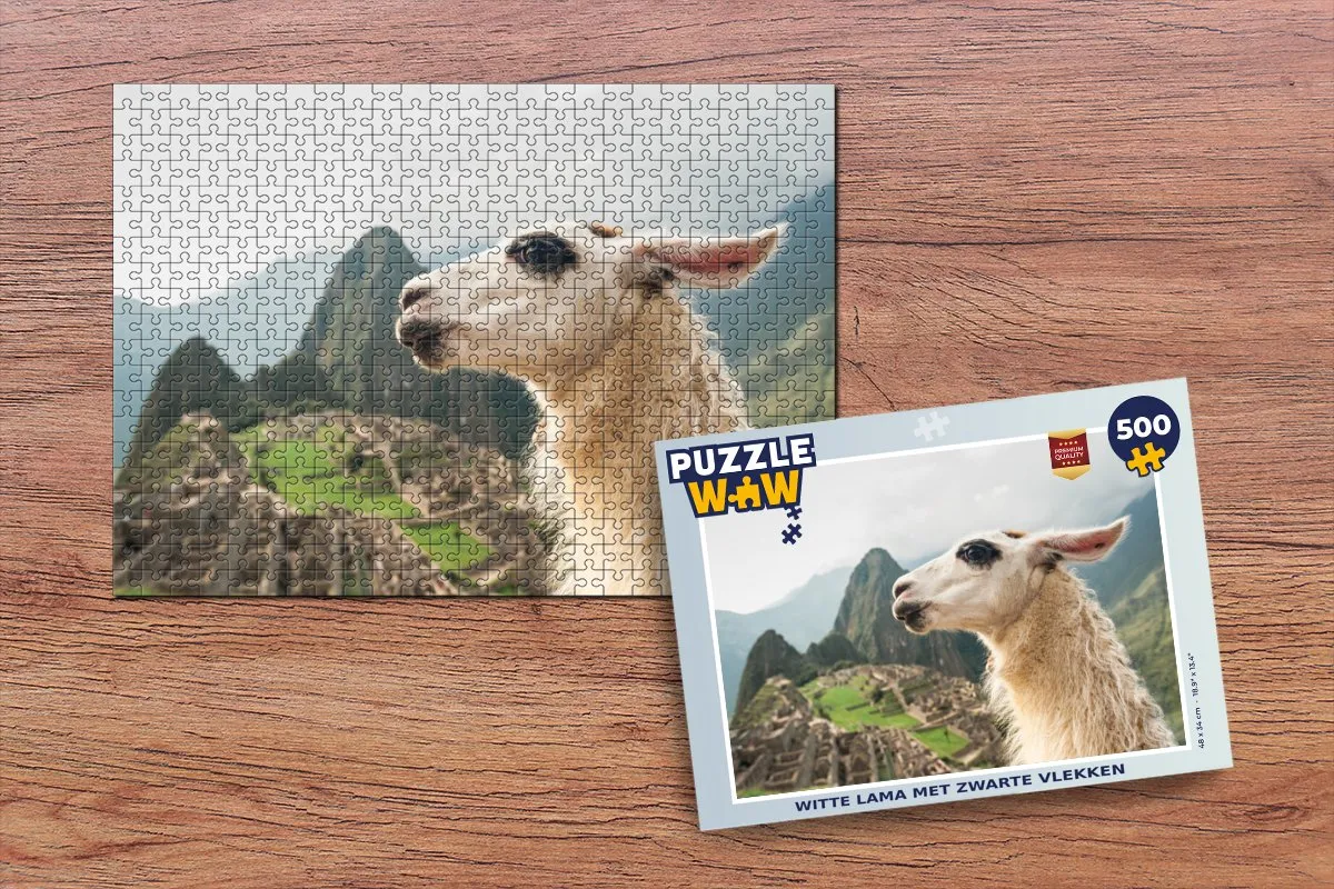 PuzzleWow Machu Picchu Legpuzzel 500 Stuks - Multicolor