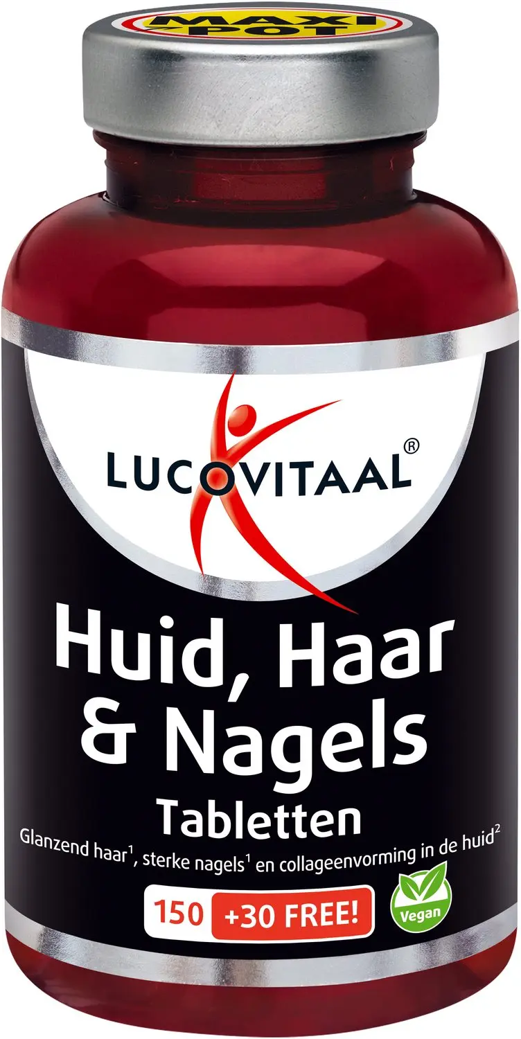 Lucovitaal Huid Haar Nagels Biotine 180 Tabletten