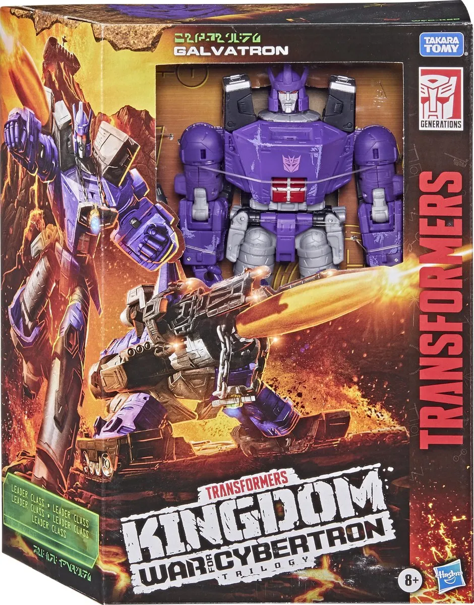 Transformers Generations War for Cybertron Galvatron F0701 Actiefiguur - Multikleur