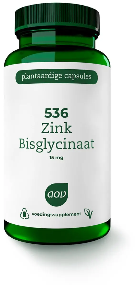 AOV 536 Zink Bisglycinaat 15mg