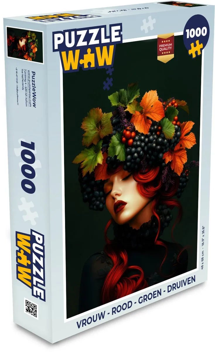 PuzzleWow Legpuzzel 1000 Stuks