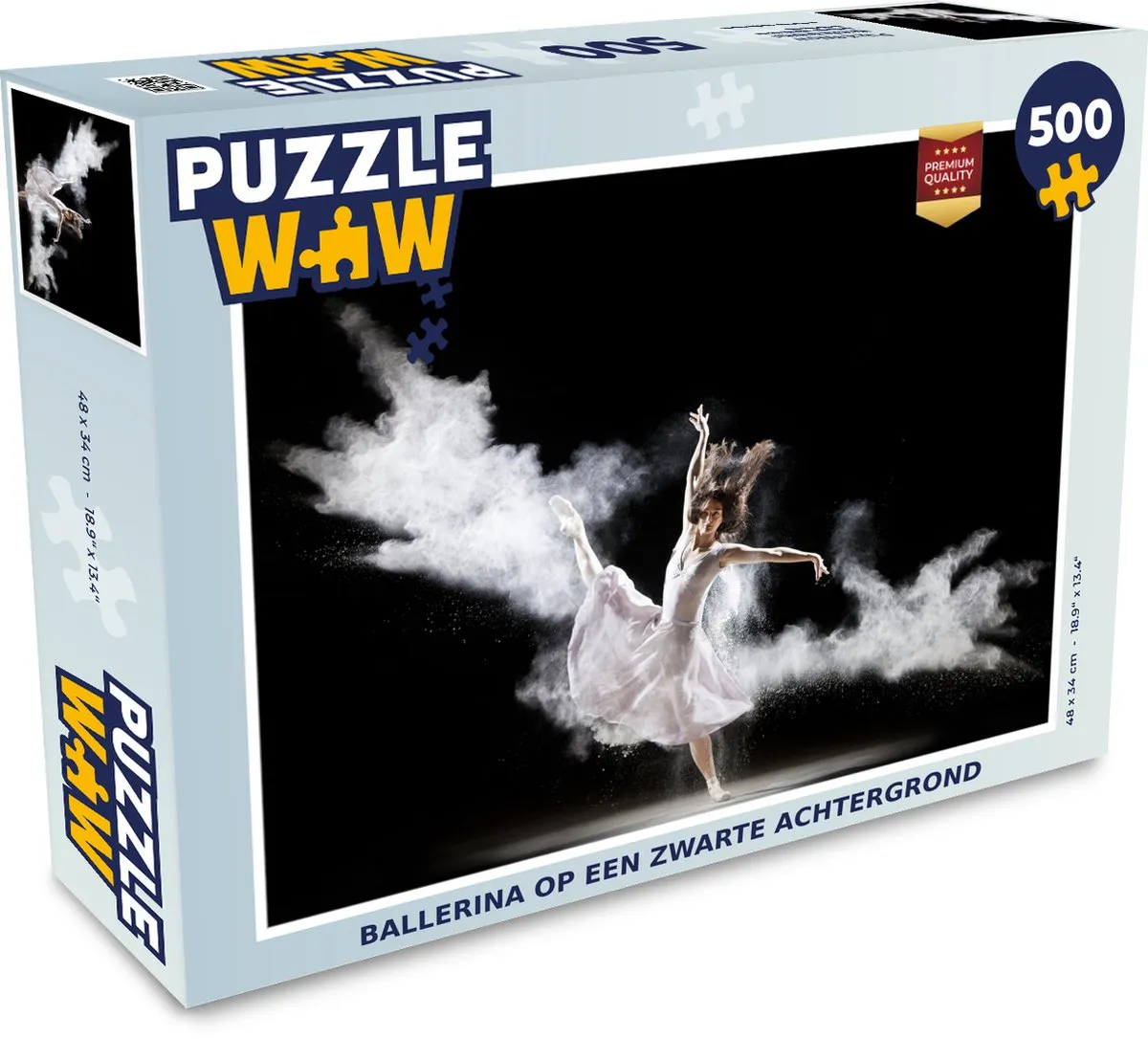 PuzzleWow Legpuzzel Ballerina 500 Stuks