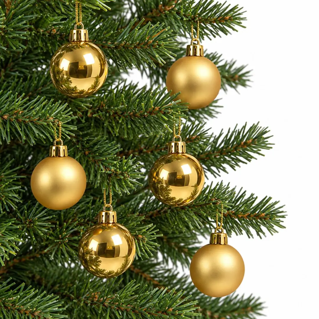 Decoris kleine kerstballen