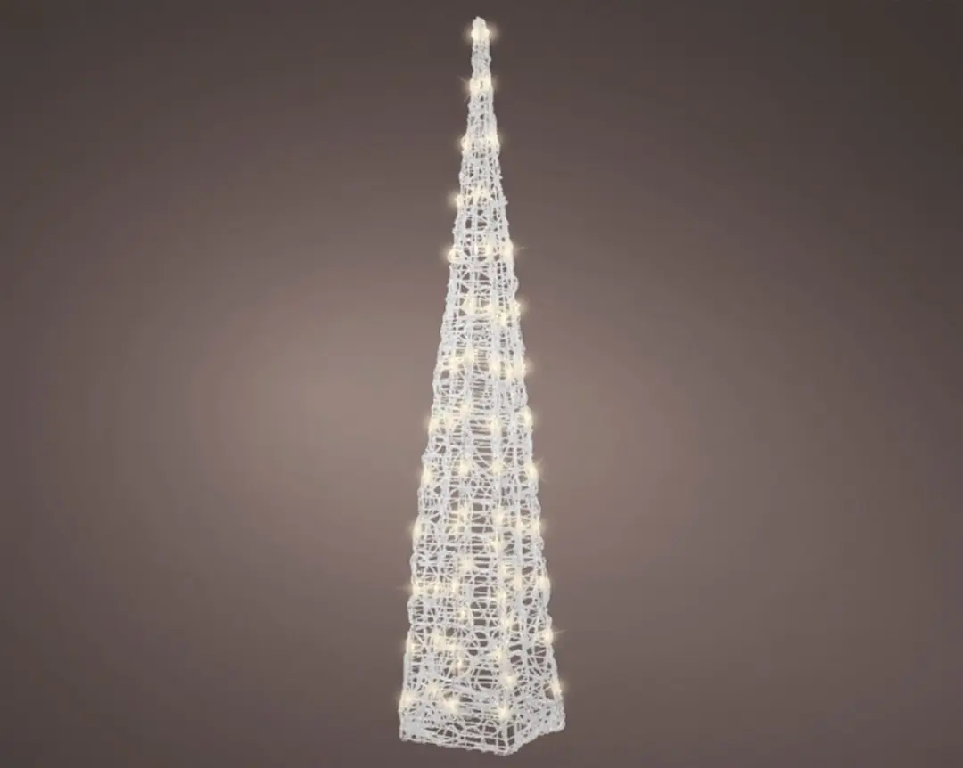 Lumineo Led Piramide 118cm Warm Wit