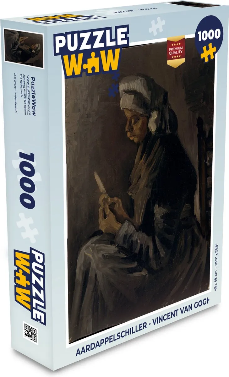 PuzzleWow Vincent van Gogh Legpuzzel 1000 Stuks