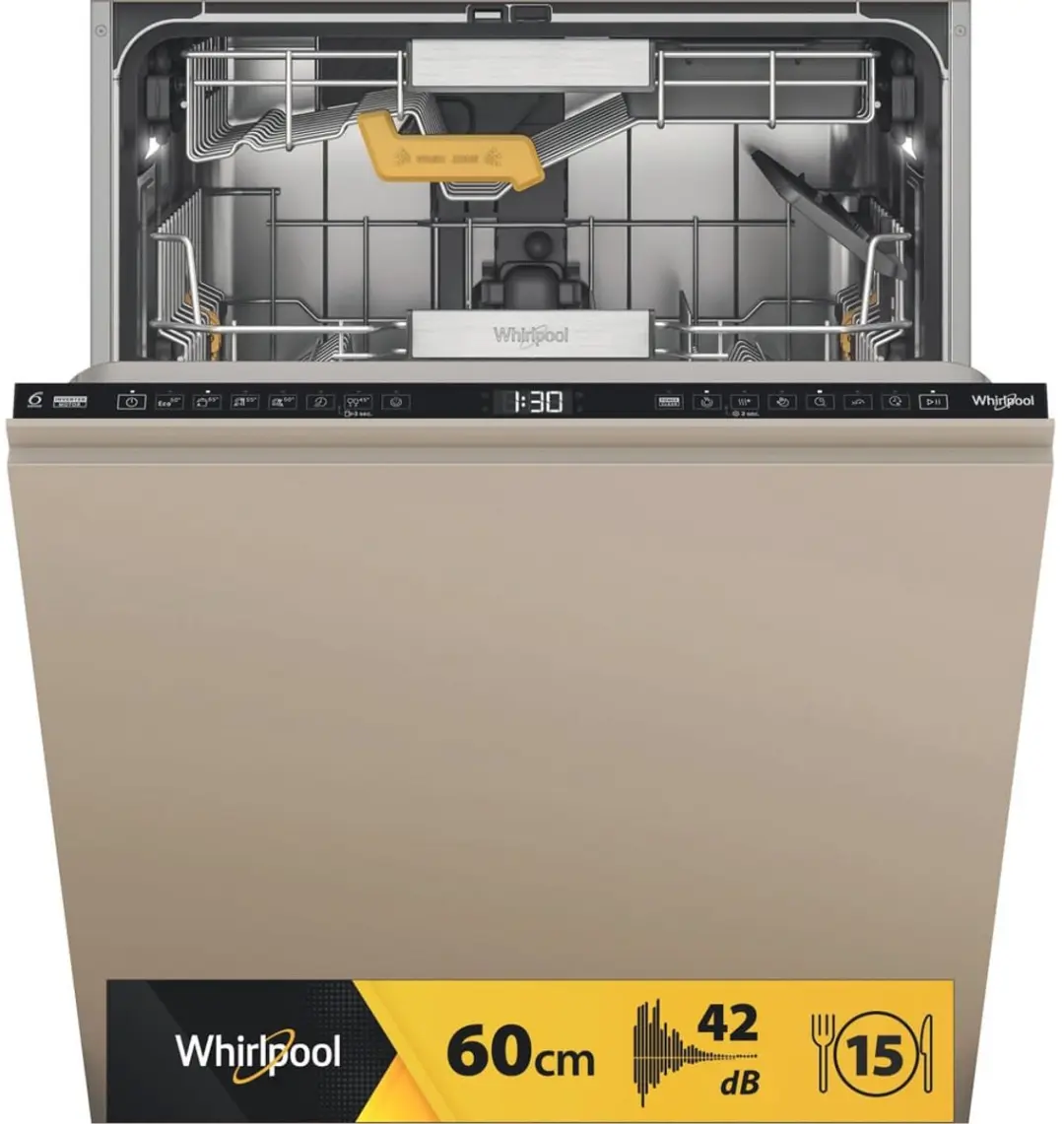 Whirlpool WH8IA115B2M3TUS0 Volledig Ingebouwde Vaatwasser 15 Couverts