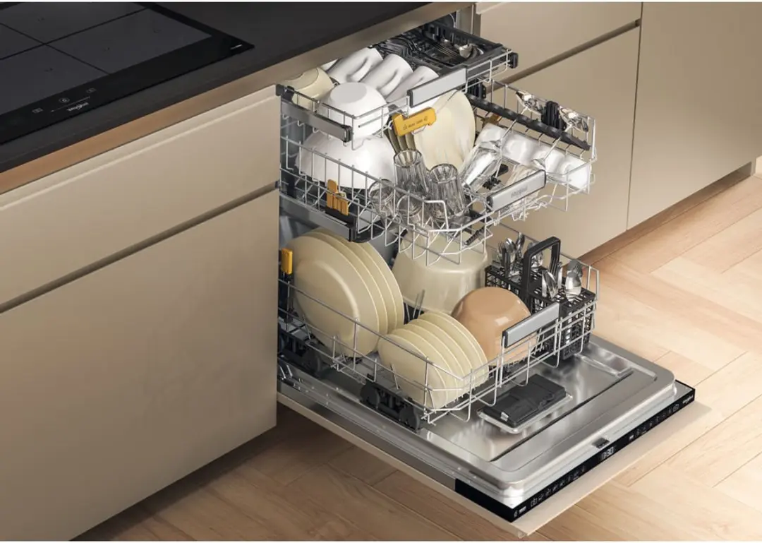 Whirlpool WH8IA115B2M3TUS0 Volledig Ingebouwde Vaatwasser 15 Couverts - Zwart - afbeelding 3 van 6