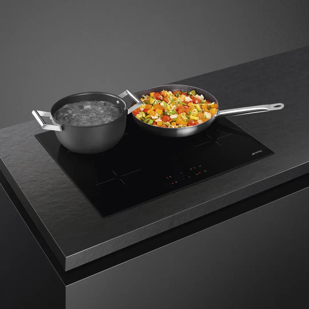 Smeg SE264TD2 Keramische Kookplaat 60cm - 4 Zones - Zwart - afbeelding 2 van 6
