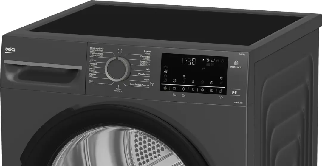Beko BM3T6024A Warmtepompdroger 10kg - Antraciet - afbeelding 4 van 6