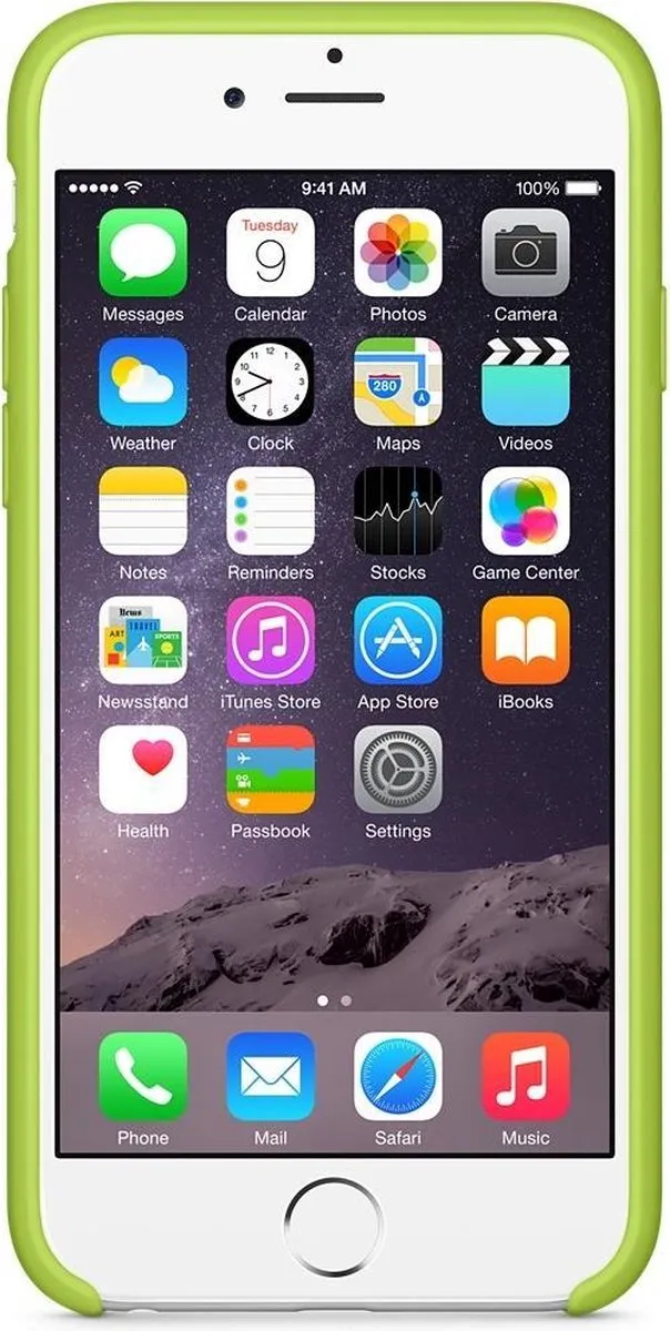 Apple Siliconen Hoesje iPhone 6/6S MGXU2ZM/A - Groen