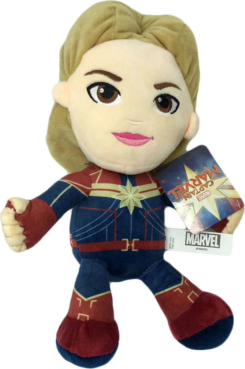 Marvel Avengers Captain Marvel Pluche Actiefiguur 33cm