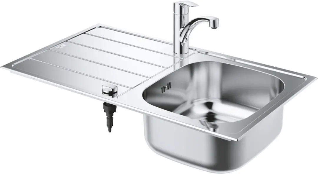 Grohe K500 Inbouwspoelbakset 31565SD1 - RVS/Chroom - afbeelding 4 van 5