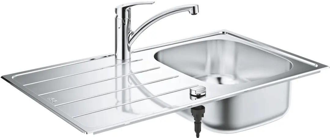 Grohe K500 Inbouwspoelbakset 31565SD1 - RVS/Chroom - afbeelding 5 van 5
