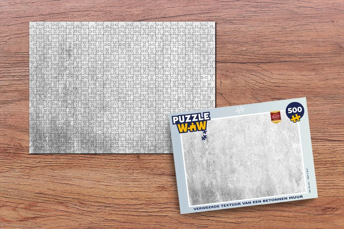 PuzzleWow Beton Legpuzzel 500 Stuks