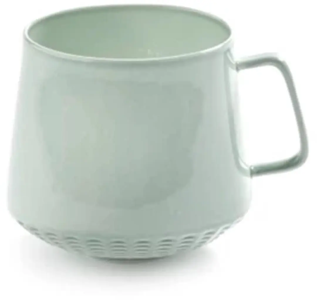 Serax Ann Van Hoey Nido thee kop H8cm bone china groen